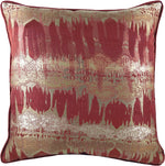 Evans Lichfield Inca Jacquard Cushion Cover in Burgundy