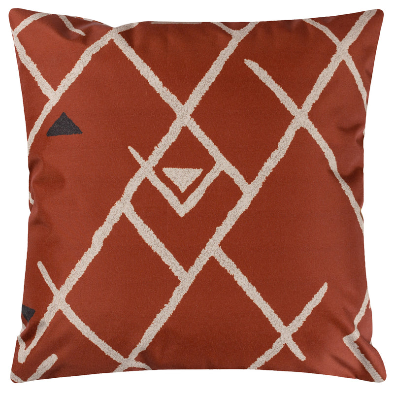 furn. Inka Outdoor Cushion Cover in Brick