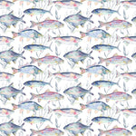 Voyage Maison Iveswaters Printed Cotton Fabric in Abalone