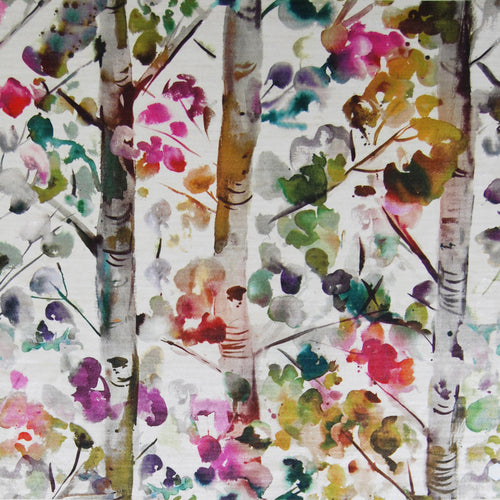Voyage Maison Izusa Printed Velvet Fabric in Lotus