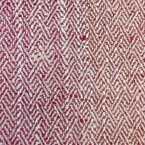 Voyage Maison Jedburgh Textured Woven Fabric in Garnet