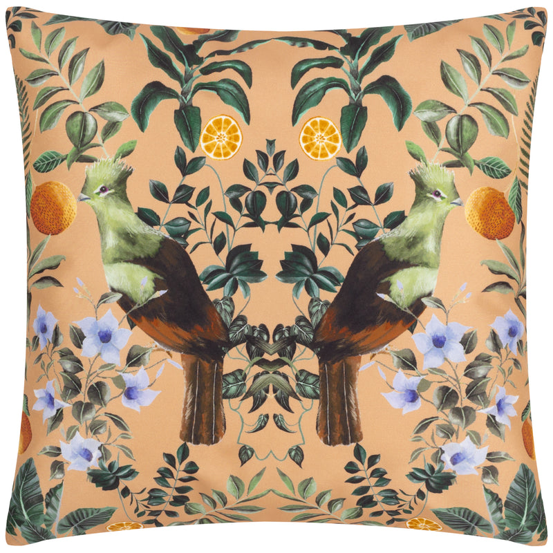 Wylder Tropics Kali Mirrored Birds Outdoor Cushion Cover in Multicolour