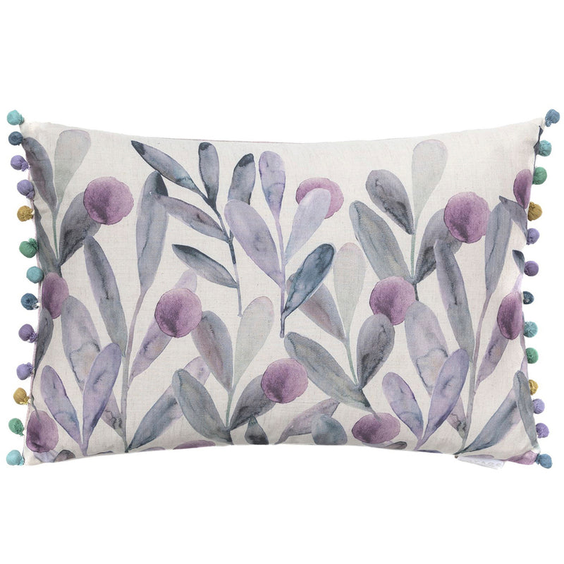 Voyage Maison Katsura Printed Cushion Cover in Violet