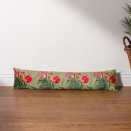 Wylder Kali Jungle Foliage Draught Excluder in Green
