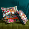 Wylder Kali Jungle Tigers Cushion Cover in Teal
