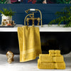 Paoletti Cleopatra Egyptian Cotton Towels in Ochre