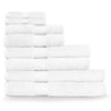 Paoletti Cleopatra Egyptian Cotton Towels in White