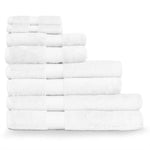Paoletti Cleopatra Egyptian Cotton Towels in White