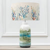 Abstract Blue Lighting - Javary  & Coral Reef Eva  Complete Table Lamp Mineral/Cobalt Voyage Maison