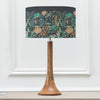 Floral Brown Lighting - Kinross  & Fortazela Eva  Complete Table Lamp Mango/Sapphire Voyage Maison