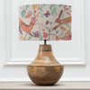 Animal Brown Lighting - Leven  & Leaping Into The Fauna Eva  Complete Table Lamp Mango/Linen Voyage Maison