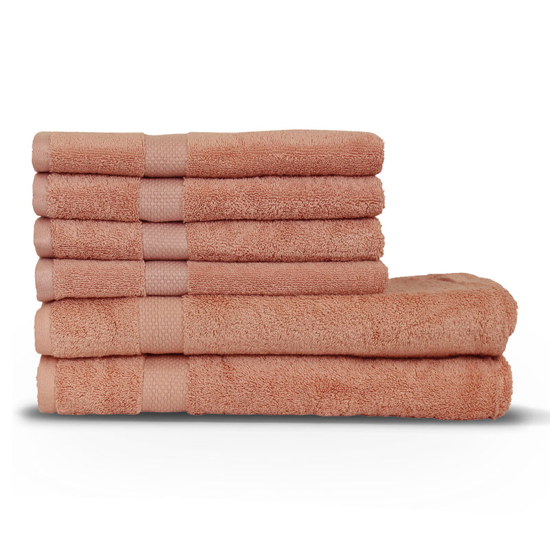 Yard Loft Signature Combed Cotton Towels in Blush
