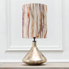 Abstract Gold Lighting - Luna  & Falls Anna  Complete Table Lamp Glass/Ironstone Additions