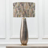 Abstract Gold Lighting - Minerva  & Azima Eva  Complete Table Lamp Glass/Ironstone Voyage Maison