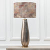 Abstract Gold Lighting - Minerva  & Monet Eva  Complete Table Lamp Glass/Amber Voyage Maison