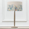 Abstract Grey Lighting - Solensis  & Coral Reef Eva  Complete Table Lamp Grey/Cobalt Voyage Maison