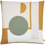 furn. Kula 100% Recycled Cushion Cover in Clay/Mustard