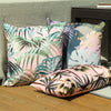 furn. Leafy Outdoor Cushion Cover in Teal