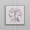 Voyage Maison Leaping Into the Fauna Framed Canvas in Stone