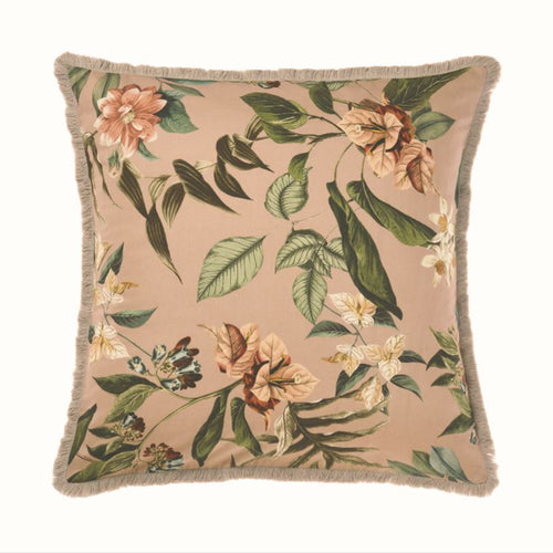 Linen House Anastacia Botanical Pillow Sham in Peach