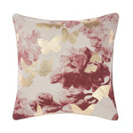 Linen House Floriane Botanical Cushion Cover in Pink