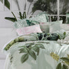 Linen House Glasshouse Botanical 100% Cotton Duvet Cover Set in Mint