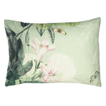 Linen House Glasshouse Botanical Pillowcase in Mint