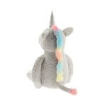 Linen House Kids Magical Unicorn Kids Plush Toy in Grey