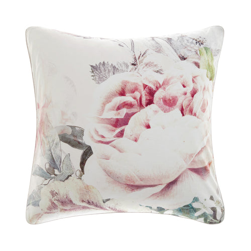 Linen House Sansa Floral Pillow Sham in White