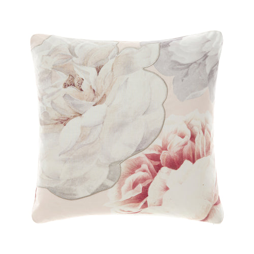 Linen House Sansa Floral Cushion Cover in White