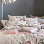 Linen House Sansa Floral Pillowcase in White