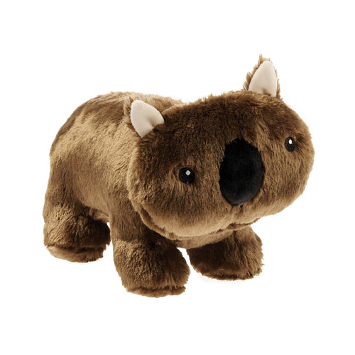Linen House Kids Wombat Kids Plush Toy in Brown