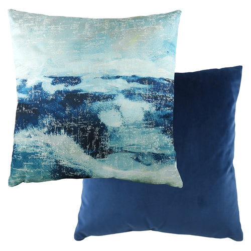 Evans Lichfield Landscape Cushion Cover in Royal