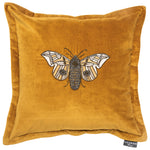 Voyage Maison Luna Printed Cushion Cover in Mustard