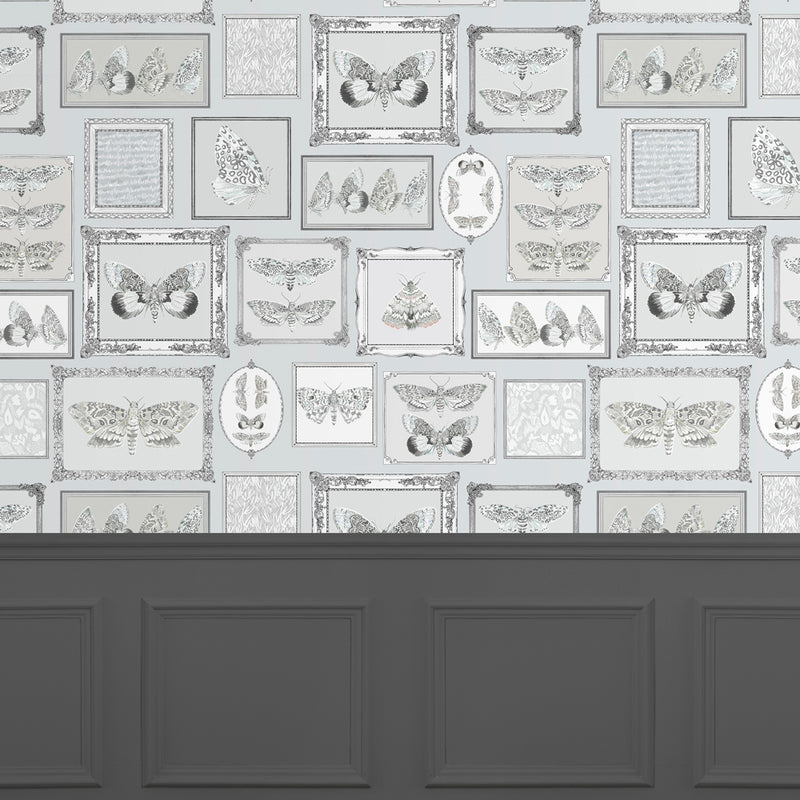 Voyage Maison Luna 1.4m Wide Width Wallpaper in Frost