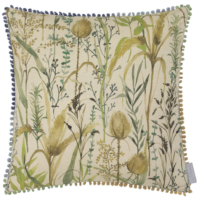 Voyage Maison Lydiard Printed Cushion Cover in Linen