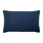 Malham Fleece Rectangular Cushion Royal