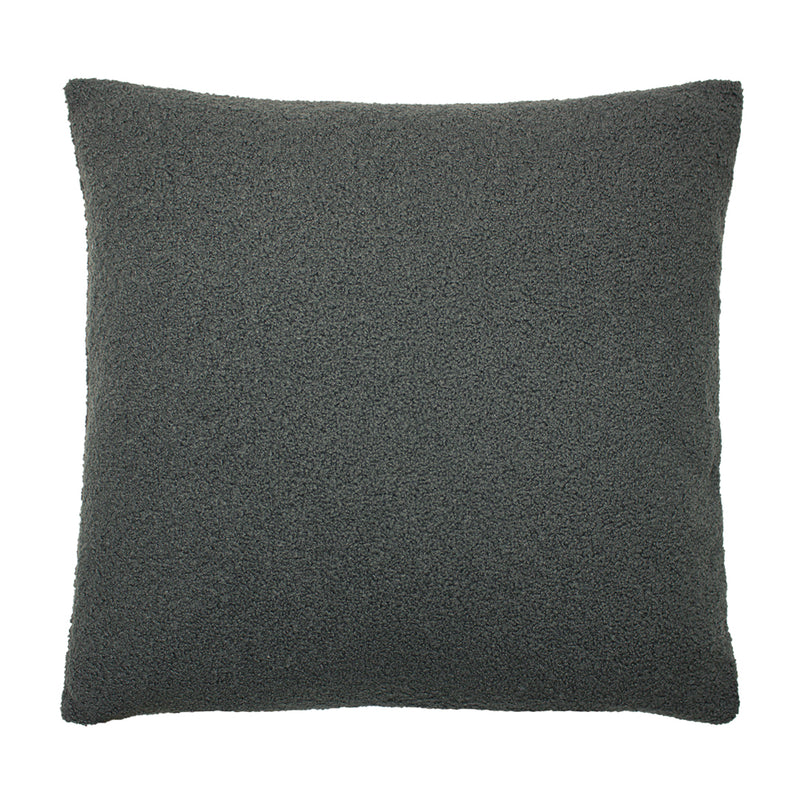 furn. Malham Fleece Square Cushion Cover in Granite