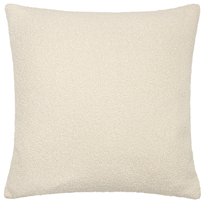furn. Malham Fleece Square Cushion Cover in Ivory