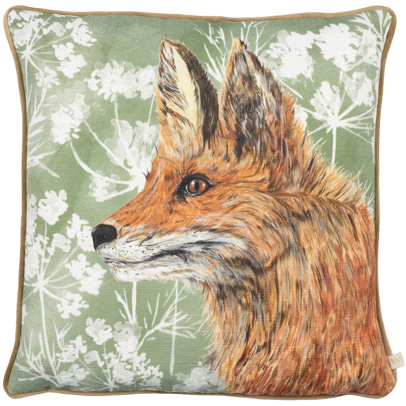 Wylder Manor Fox Cushion Cover in Natural