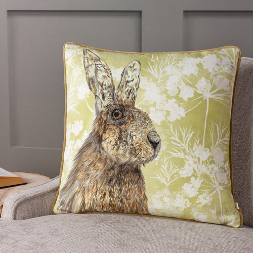 Wylder Manor Hare Cushion Cover in Natural