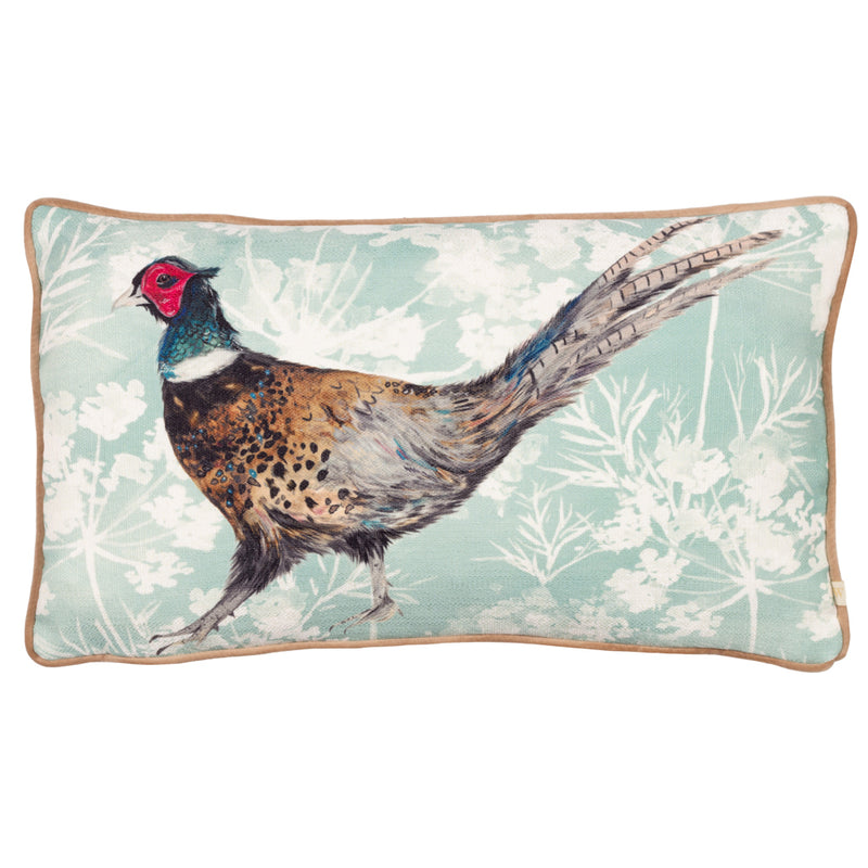 Wylder Manor Pheasant Cushion Cover in Natural