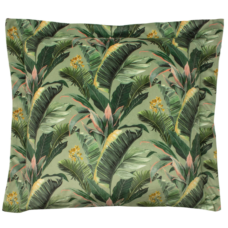 Manyara Leaves Square Cushion Multicolour