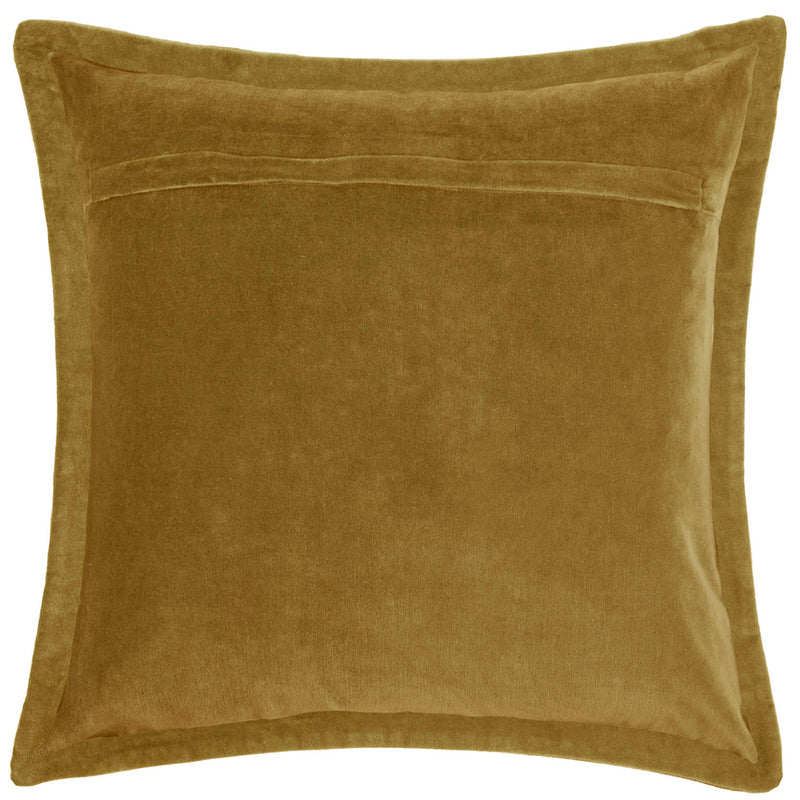 Voyage Maison Mayura Embroidered Cushion Cover in Mustard