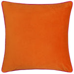 Meridian Velvet Cushion Clementine/Hot Pink