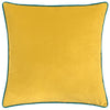 Paoletti Meridian Velvet Cushion Cover in Cylon/Teal