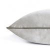 Meridian Velvet Cushion Dove/Charcoal