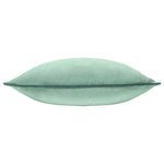 Paoletti Meridian Velvet Cushion Cover in Mineral/Teal