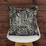 furn. Mika Leopard Cushion Cover in Rose Pink/Green