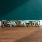 Wylder Mogori Abstract Leaves Draught Excluder in Green